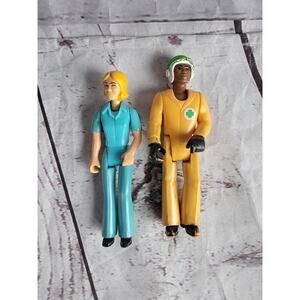 Vintage 1975 Fisher Price Adventure People Rescue Crew Figures Lot 2